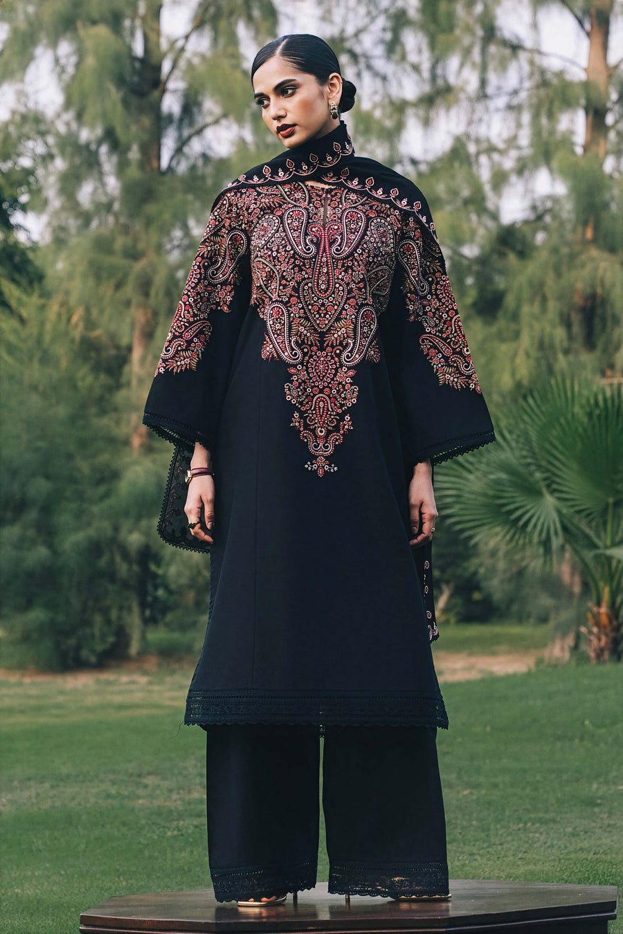 Zarminah Embroidered 3Pcs (Winter Special)