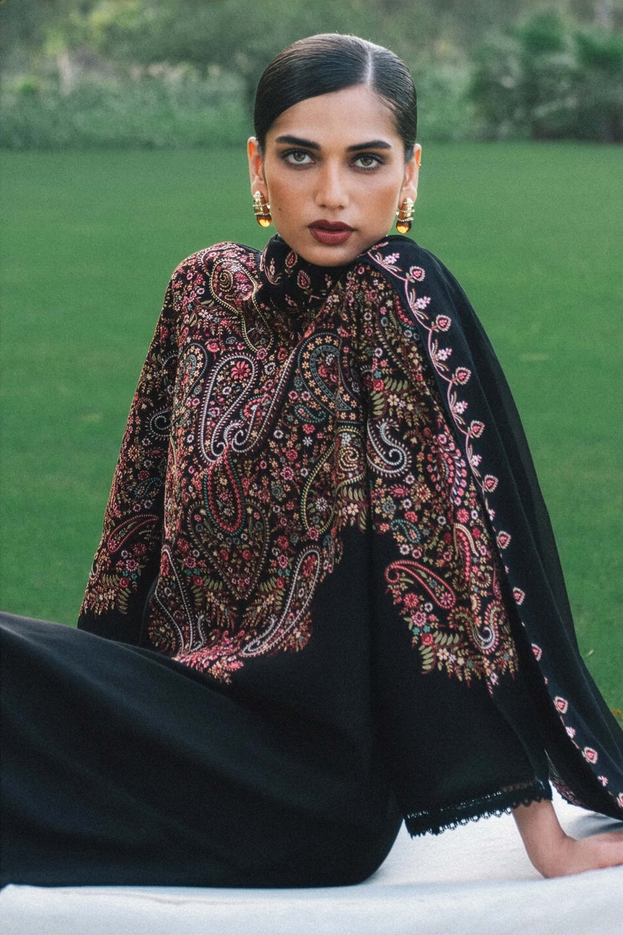 Zarminah Embroidered 3Pcs (Winter Special)