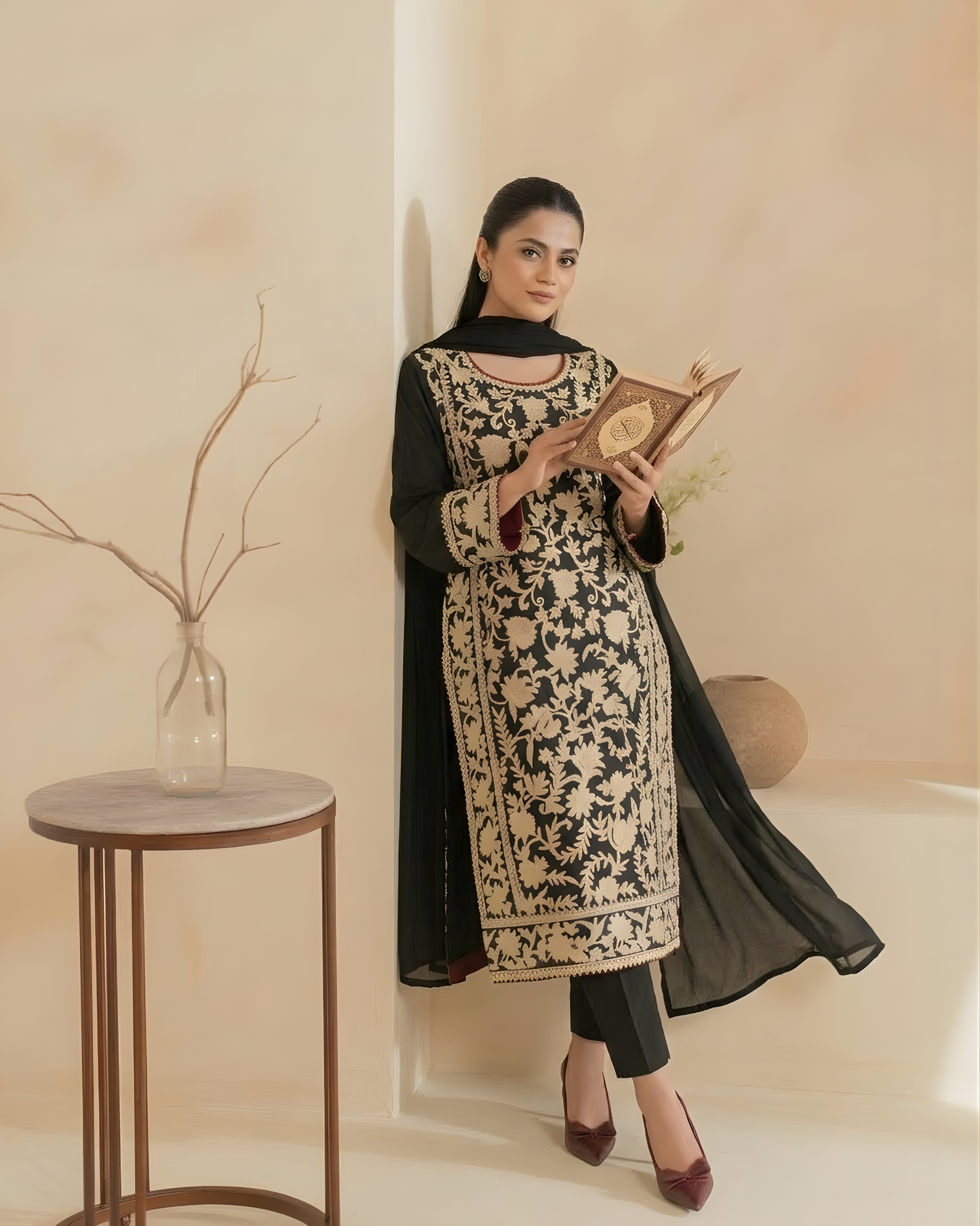 Armeen 3 PCS Fully Embroidered