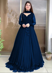 Maxi Frock (Stitched 3 Pcs)