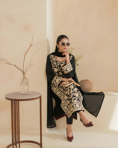 Armeen 3 PCS Fully Embroidered