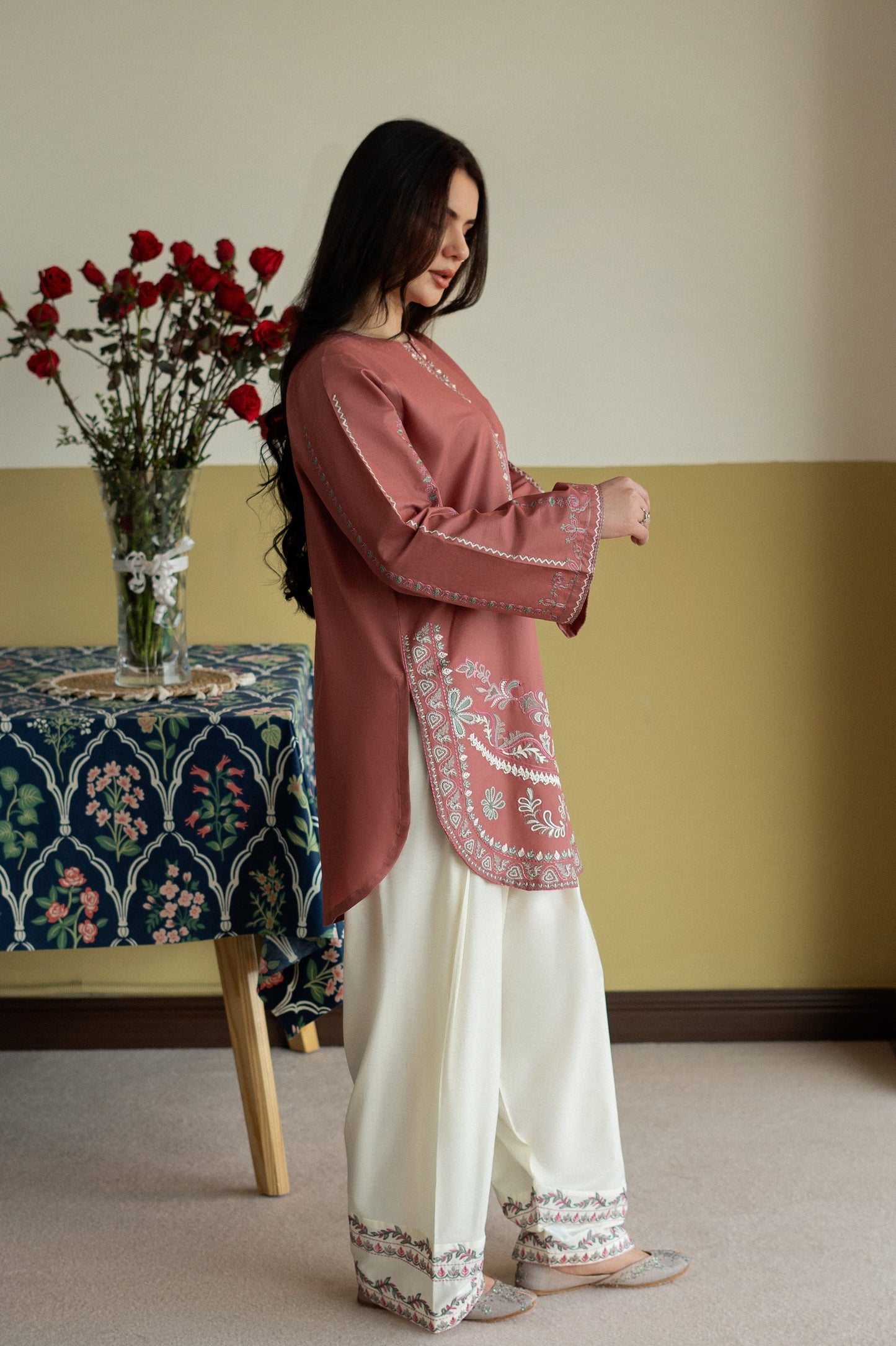 Rameen Emb 2Pcs Cotton