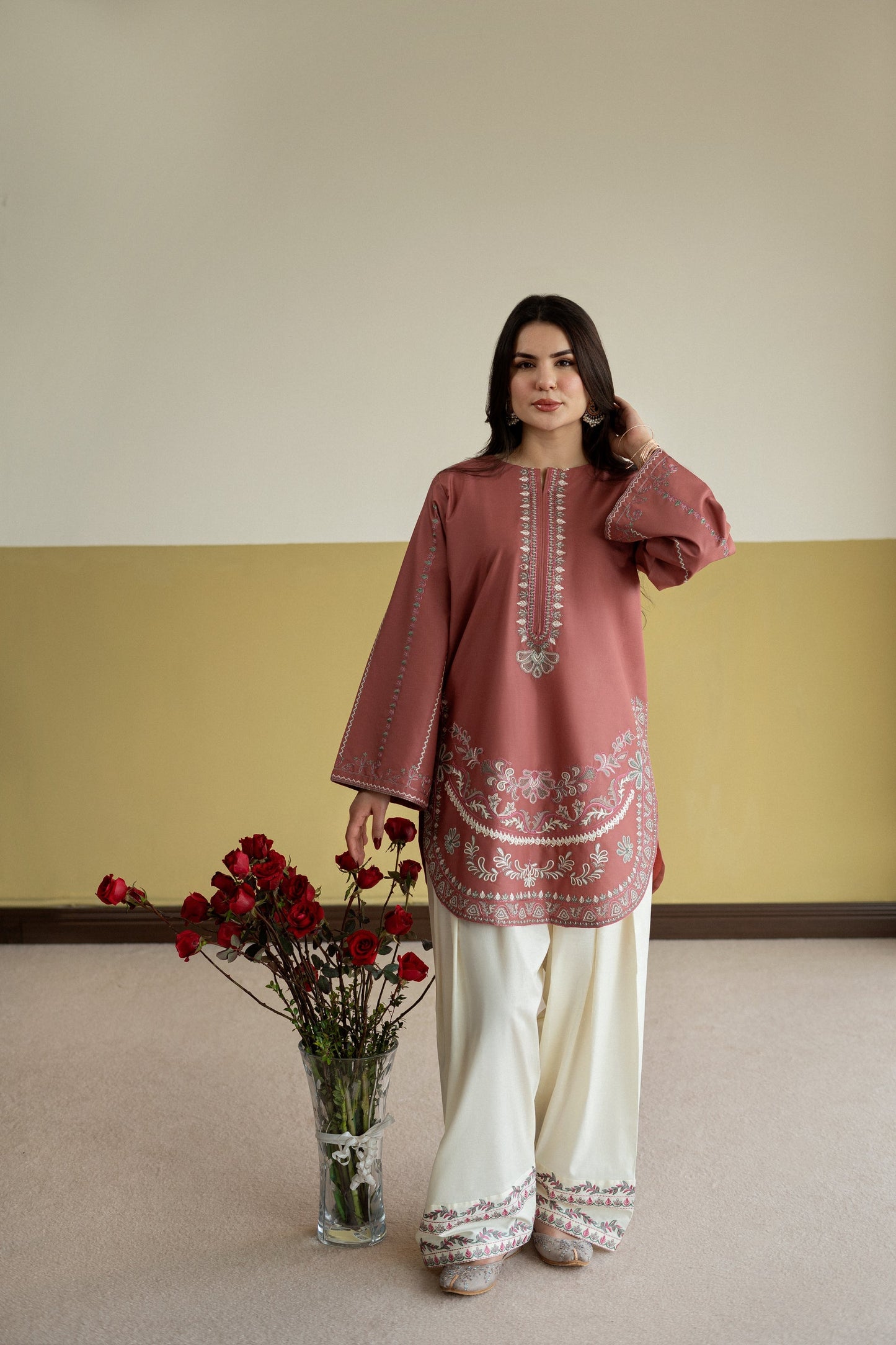 Rameen Emb 2Pcs Cotton