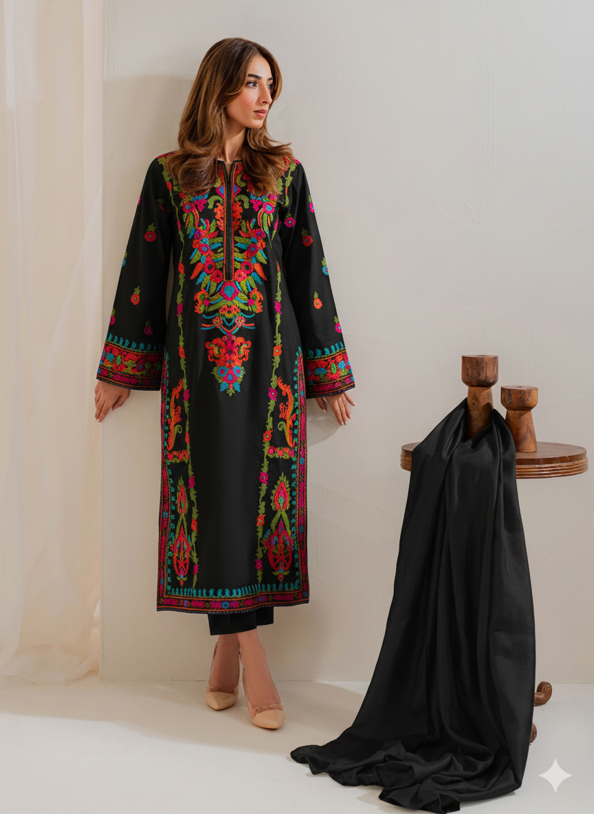 Multi Color Black 3PCS EMD