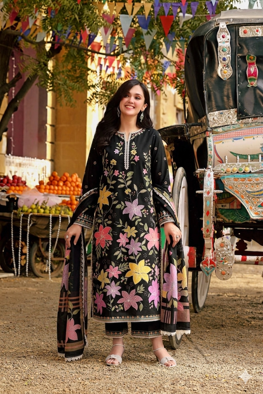 Aiza Embroidery 3Pcs