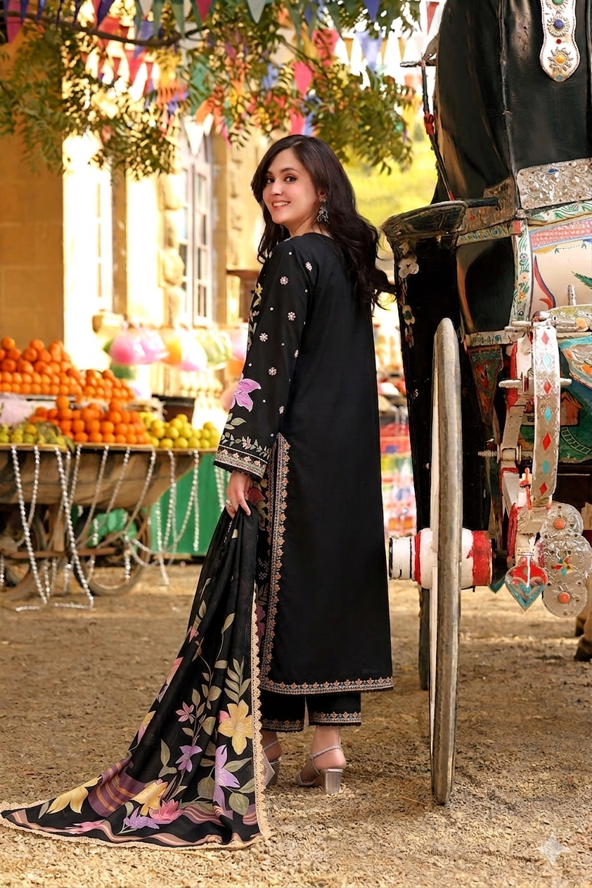 Aiza Embroidery 3Pcs