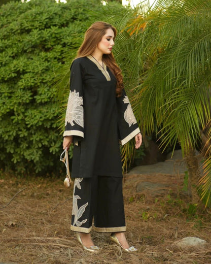 Almond Stitched 2pc