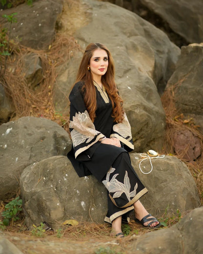 Almond Stitched 2pc