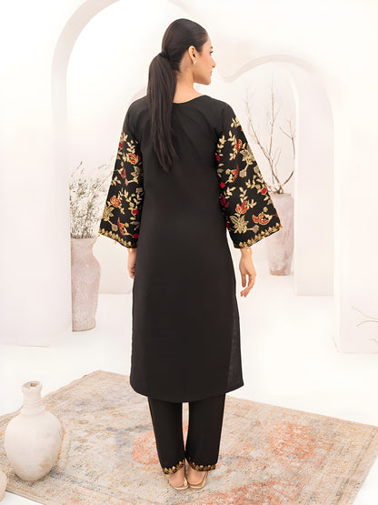 Kesia Black Emb 2Pc
