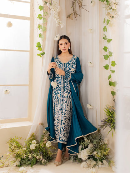 zinc 3Pcs Fully Embroidered