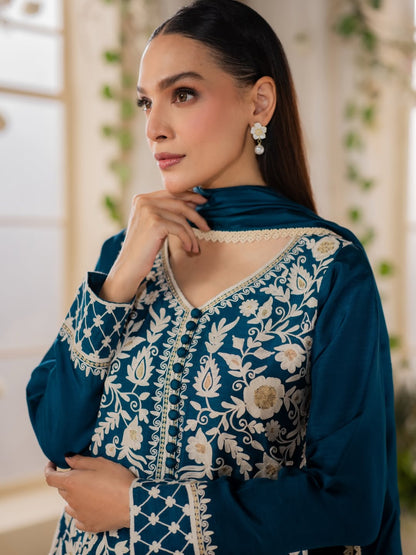 zinc 3Pcs Fully Embroidered
