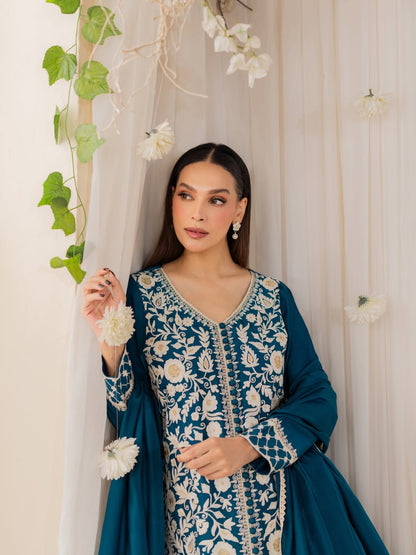 zinc 3Pcs Fully Embroidered
