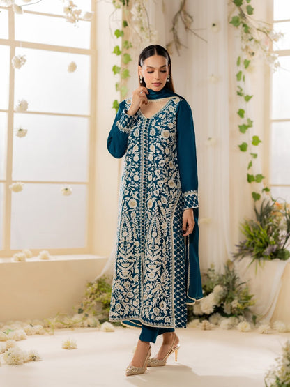 zinc 3Pcs Fully Embroidered