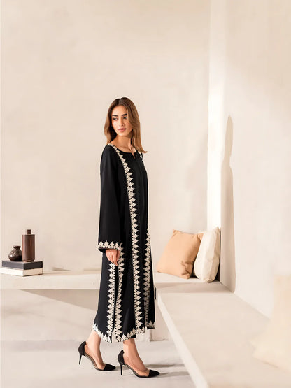 Black Crown 3 PCS Embroidered