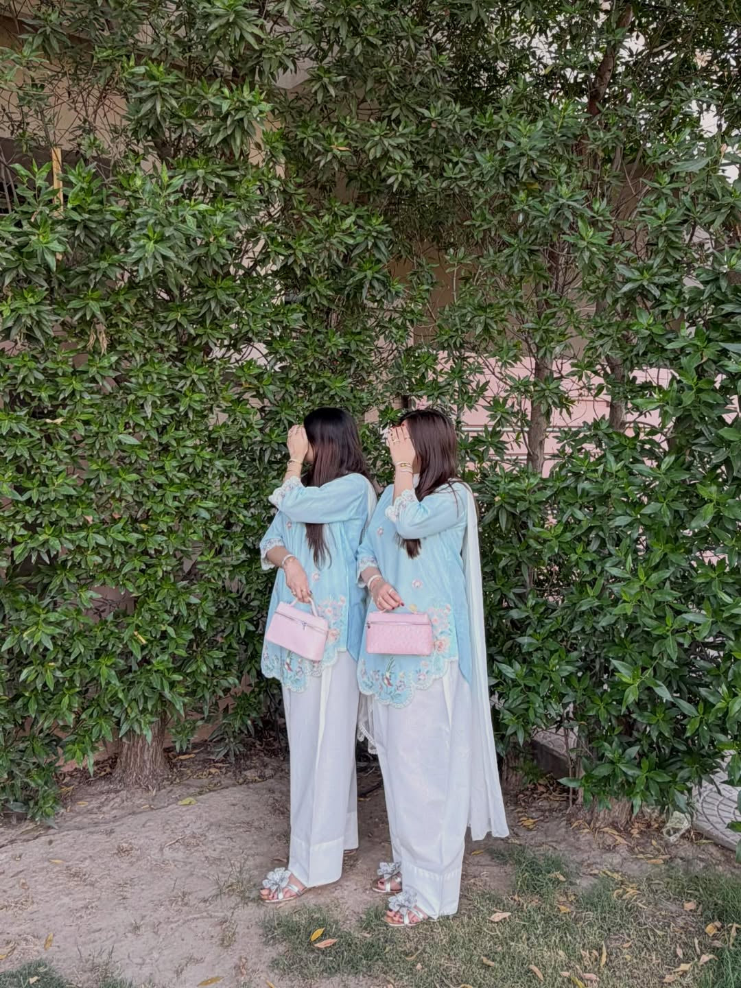 NISA 3PC EMBROIDERY ( FARSHI SHALWAR )