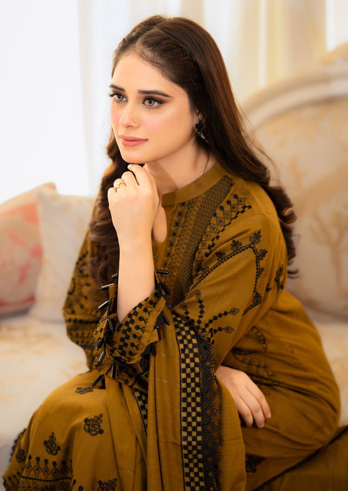 Zaitoon Emb Stiched 3Pcs