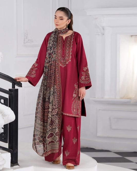 ABIRA 3PCS EMBROIDERY