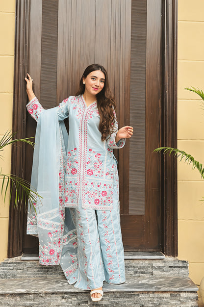 BLOOM 3PC EMBROIDERY