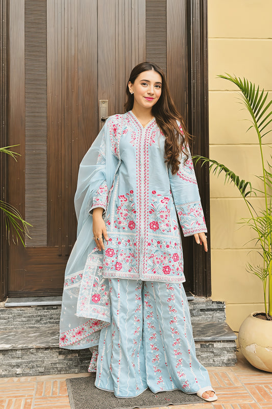 BLOOM 3PC EMBROIDERY