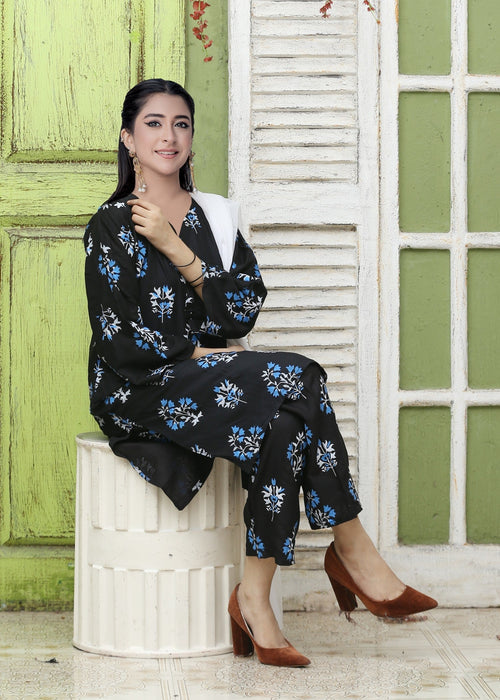 Flower Printed 2Pc